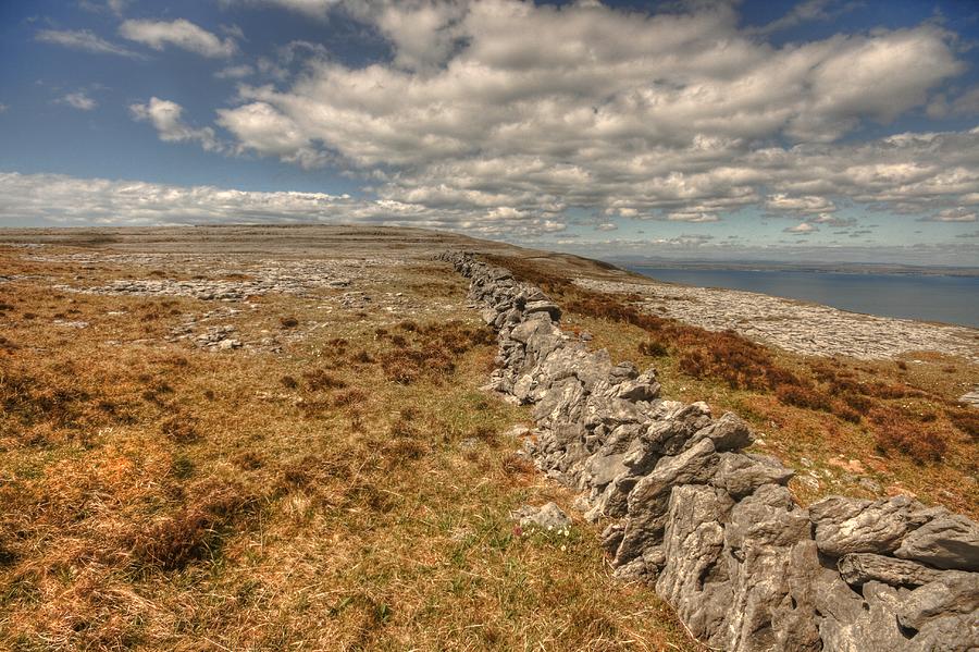 Burren limestone landscape Photograph by John Quinn