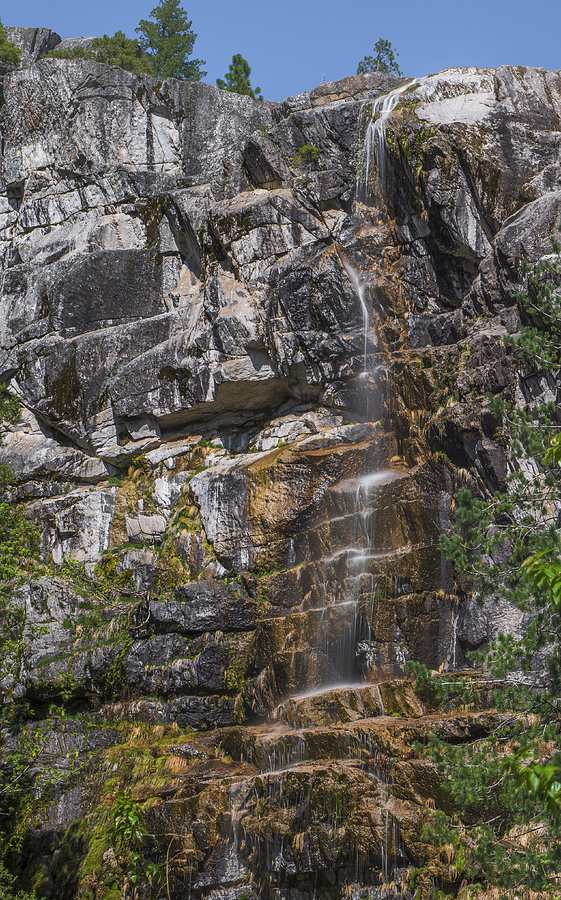 Waterfall Photograph - Burstarse Falls Vertical by Loree Johnson