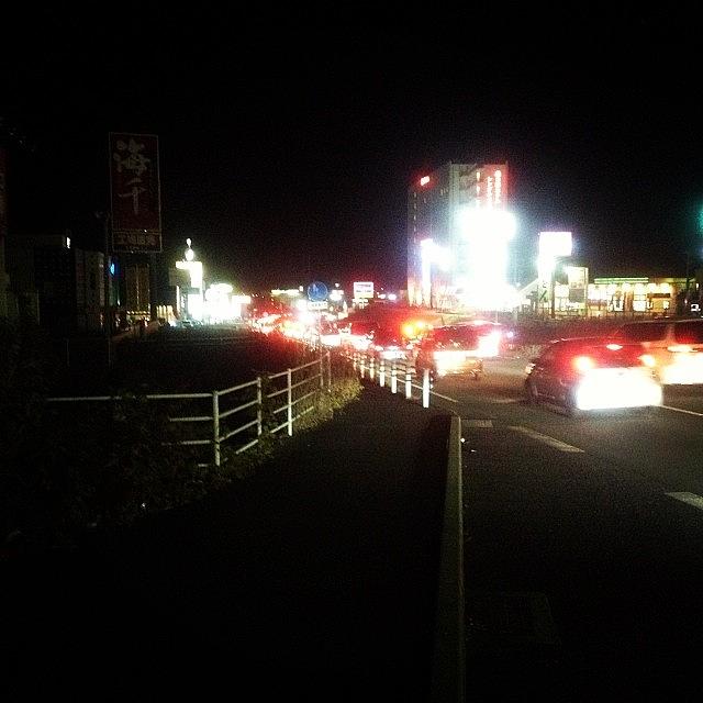 Car Photograph - Bus Is Stuck In Traffic Congestion. I by Futoshi Takami