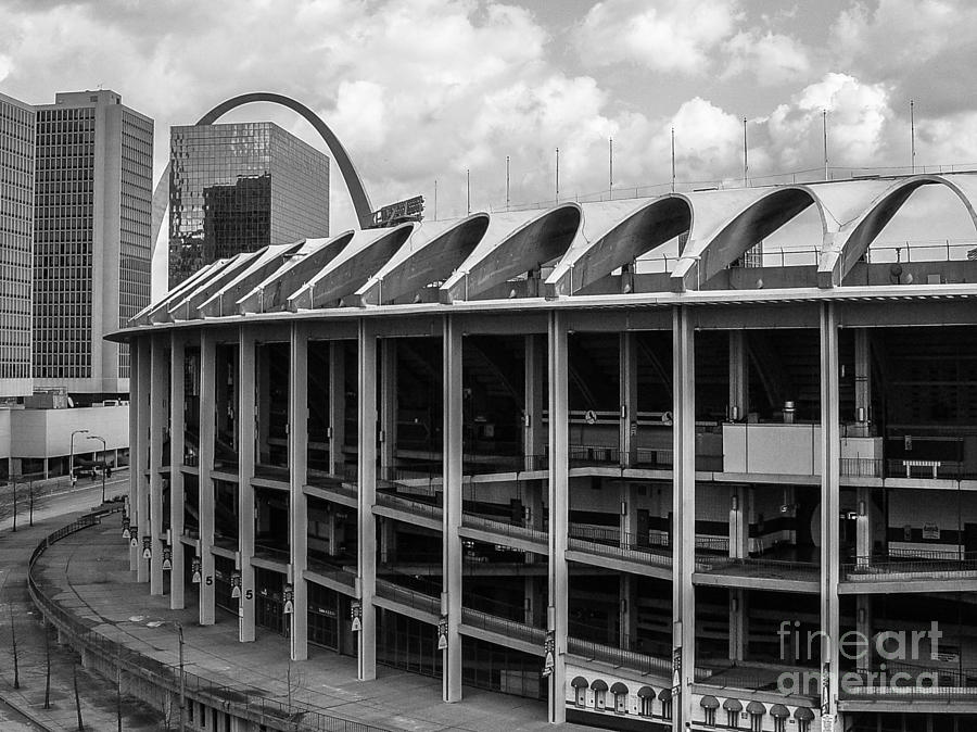 Busch Stadium Ii Photograph By Robert Becker