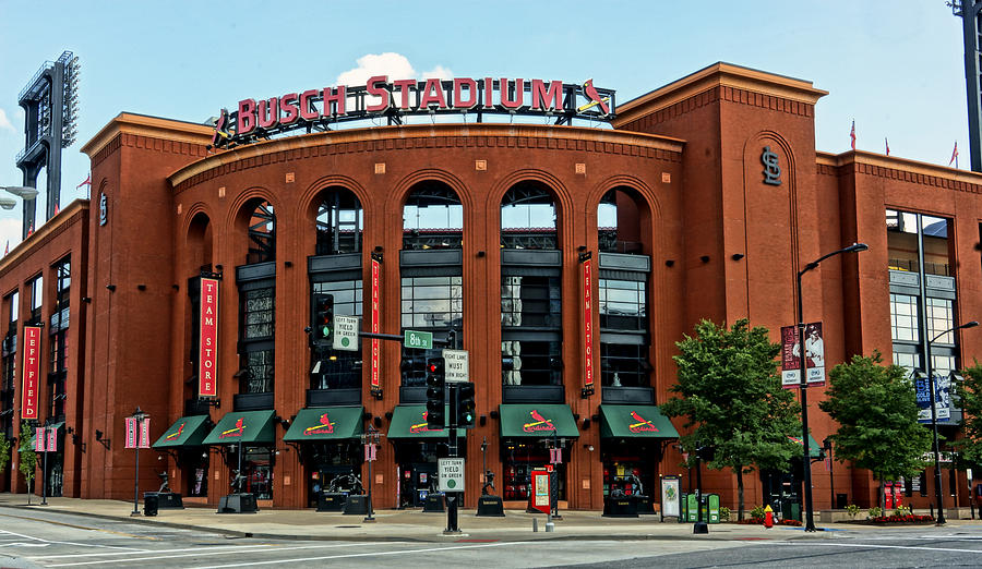 Busch Stadium Home of the St Louis Cardinals Photograph by Greg Kluempers