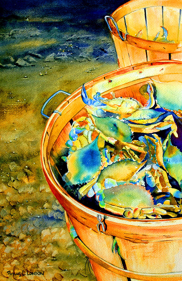 Bushel of Gold Painting by Phyllis London