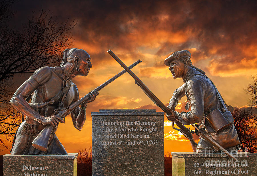 Bushy Run Battlefield Monument One Digital Art by Randy Steele - Pixels