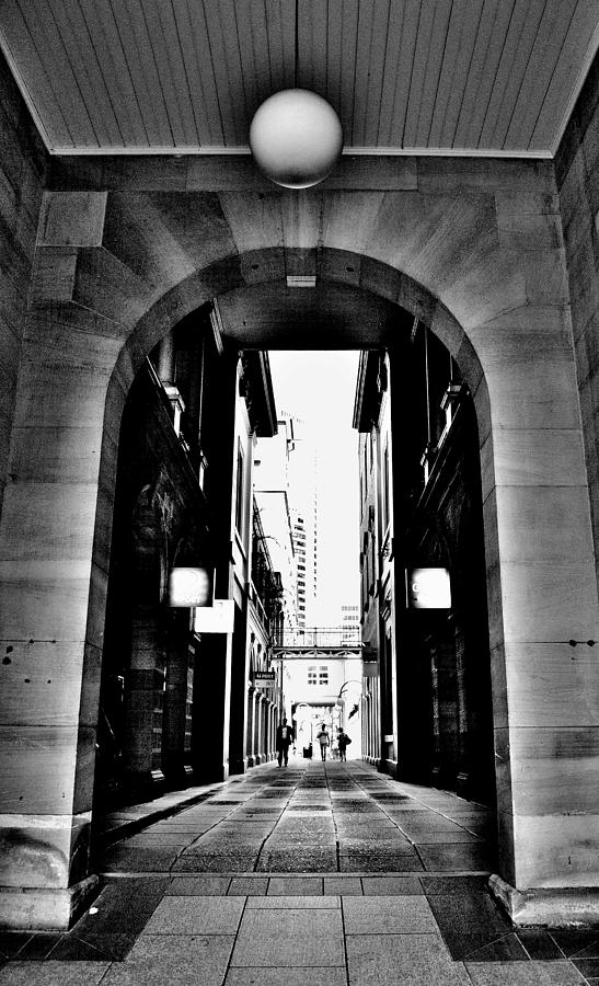 Business Alley - Melbourne - Australia Photograph by Jeremy Hall