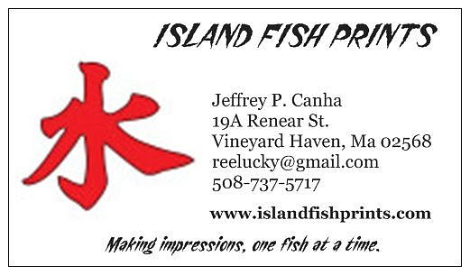 Fish Mixed Media - Business Card by Jeffrey Canha