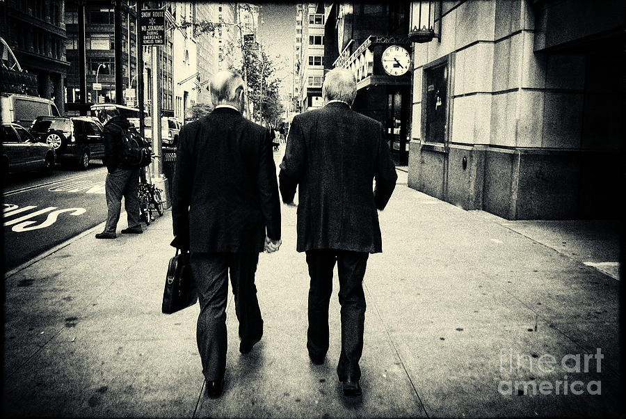 Business Men Photograph by Sabine Jacobs