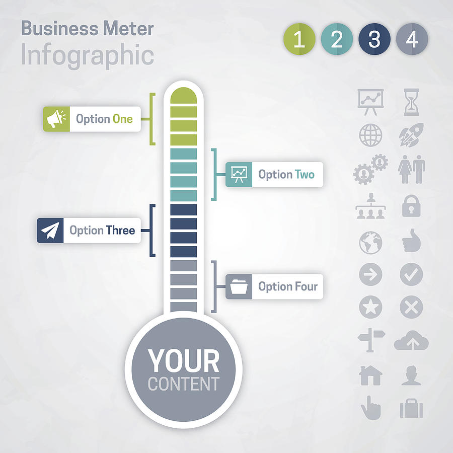 Business Meter Drawing by Filo
