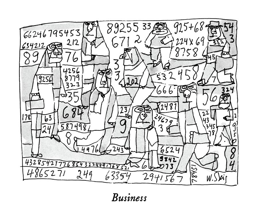Business Drawing by William Steig