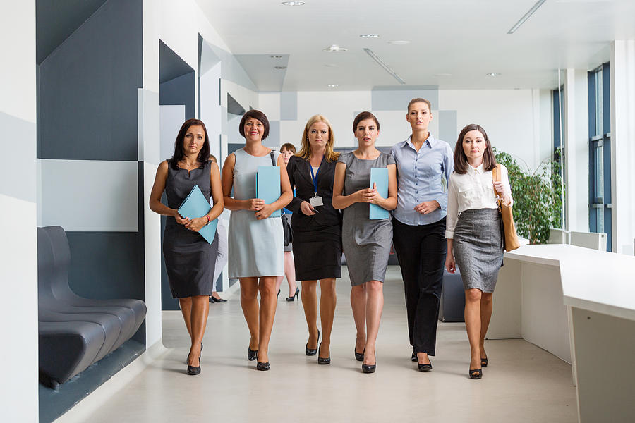 Businesswomen Team Photograph by Izusek