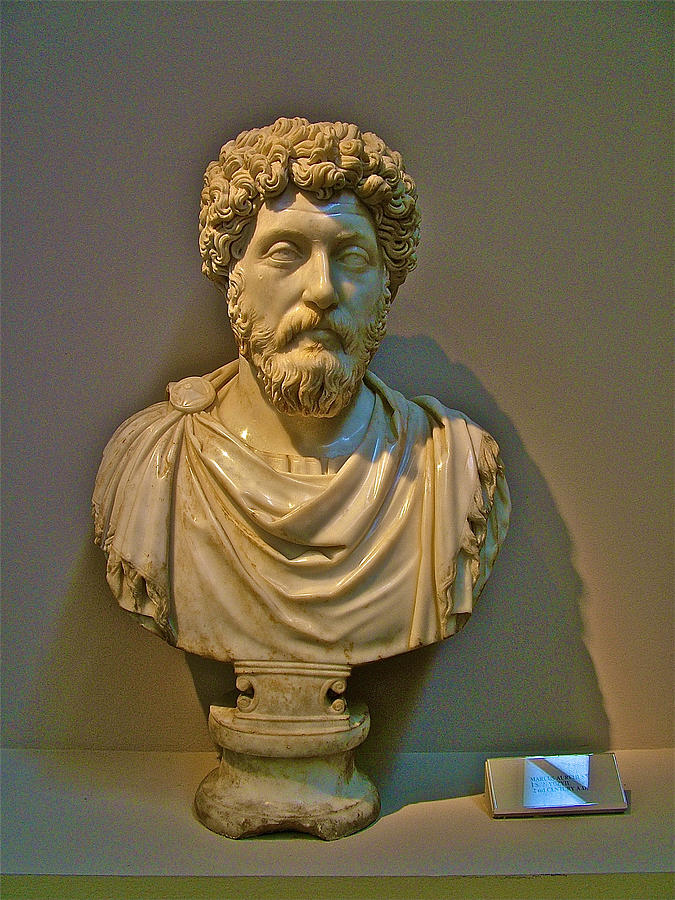 Bust of Aurelius from Second Century AD in Ephesus Museum-Turkey ...