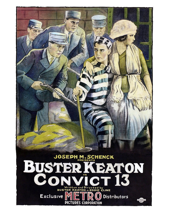 Buster Keaton in Convict 13  Photograph by Silver Screen