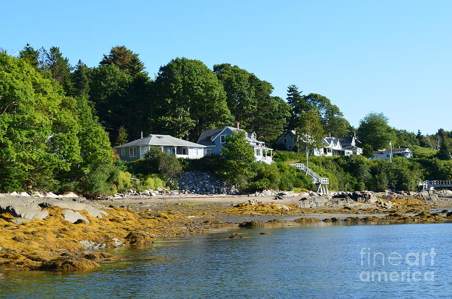 Bustins Island in Maine Photograph by DejaVu Designs Pixels