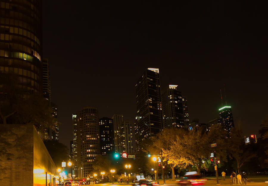 Chicago Photograph - Bustling City by Chris McCown