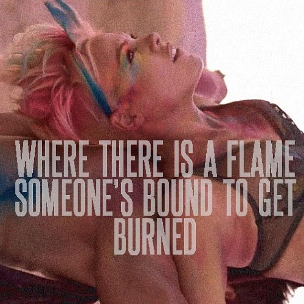 But Just Because It Burns Doesnt Mean Photograph by Chelsey Bates