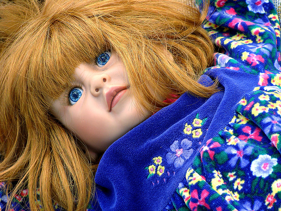 Doll Photograph - But My Hair Is Real by Ira Shander