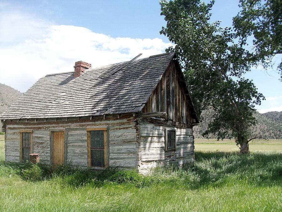 Utah Photograph - Butch Cassidy Childhood Home by Donna Jackson