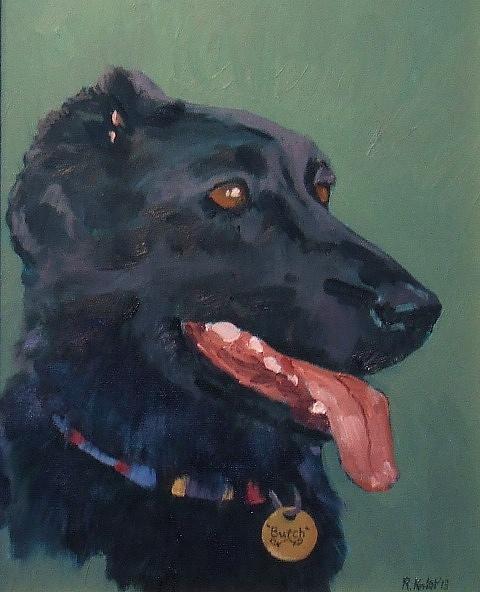 Butch Painting by Raymond Kaler Butch Painting by Raymond Kaler