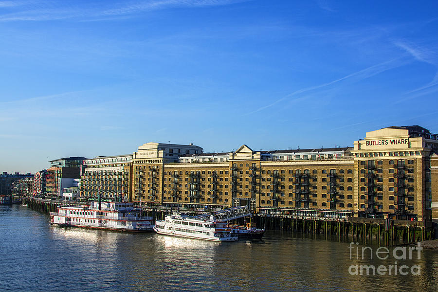 Butlers Wharf Photograph by Chris Thaxter