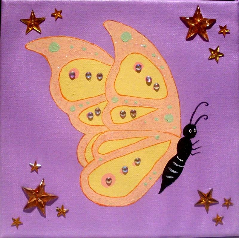 Butterfly  2 Painting by Anne Gardner
