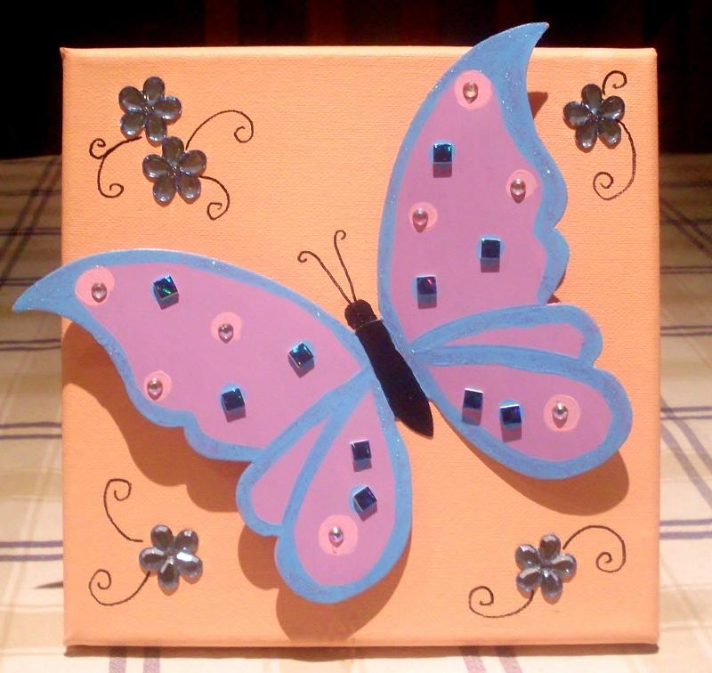 Butterfly 4 Painting by Anne Gardner