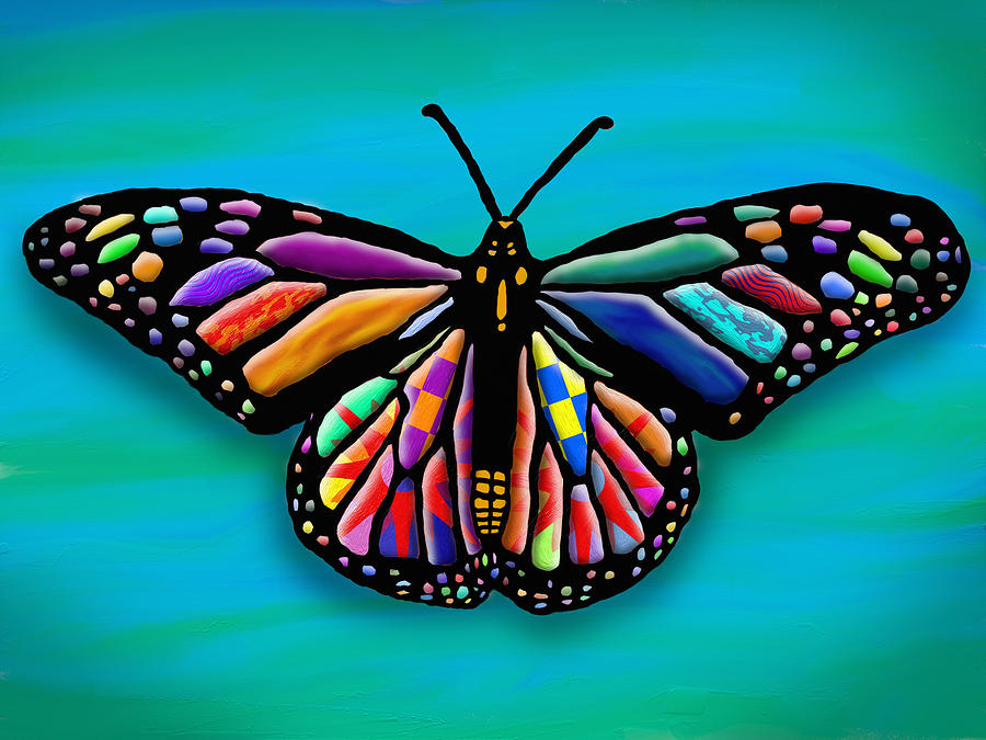 Butterfly Art Digital Art by Prince Andre Faubert