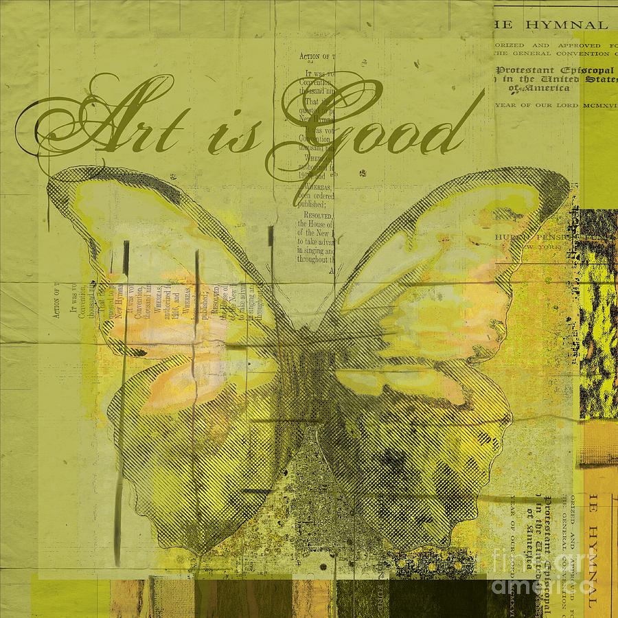 Butterfly Art - lgy0102a - Art is Good Digital Art by Variance Collections