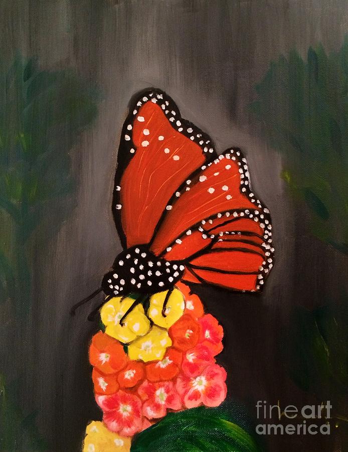 Butterfly Painting by Brindha Naveen