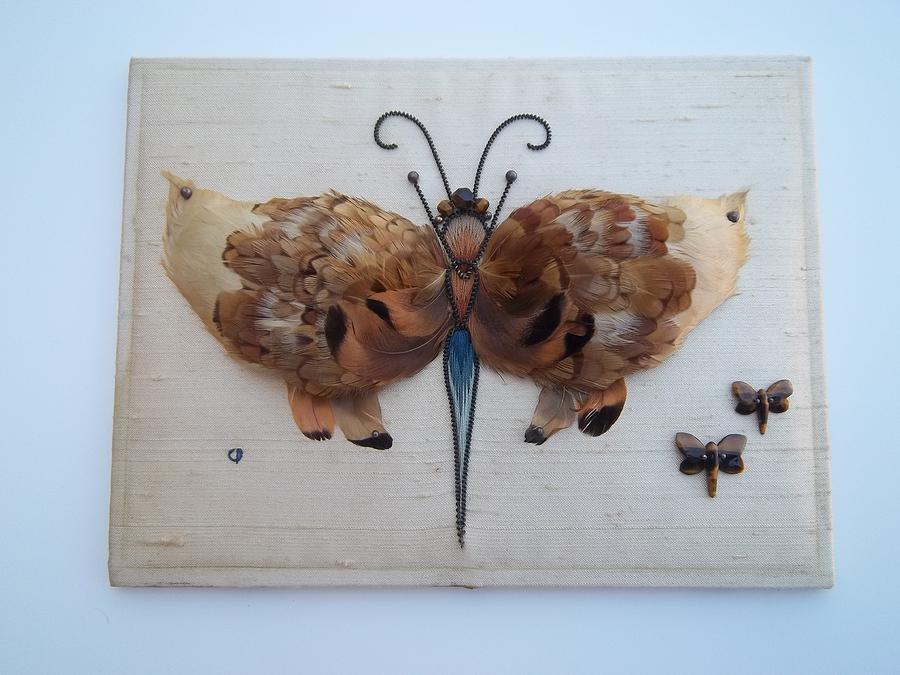 Butterfly Mixed Media by Cecile Dreesmann