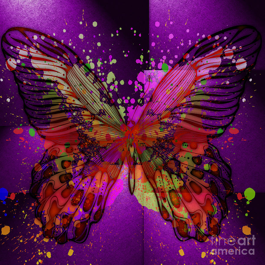 Butterfly Digital Art by Deborah Willow - Fine Art America