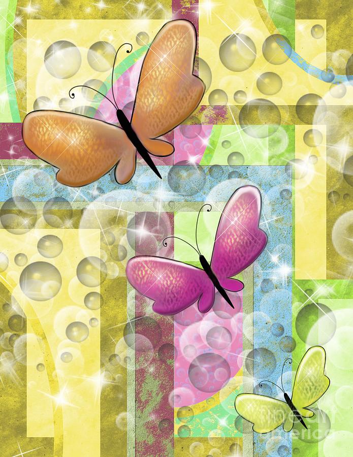 Butterfly Dreams Painting by Karen Sheltrown - Fine Art America