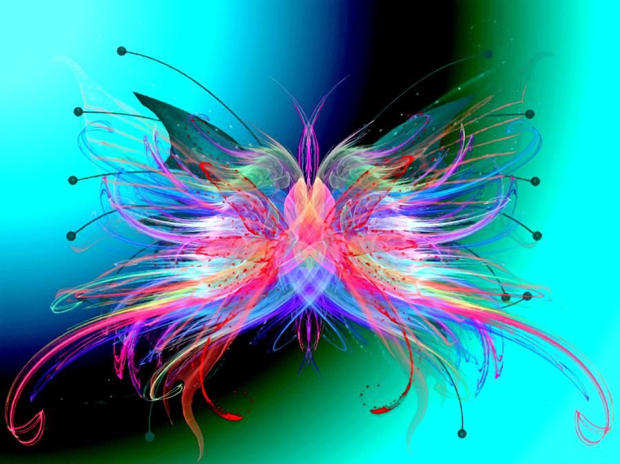 Butterfly Digital Art - Butterfly Effect by Amanda Struz