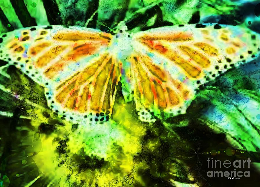 Butterfly Digital Art by Elizabeth McTaggart