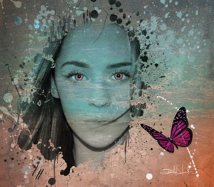 Butterfly Eyes Digital Art by Isabel Salvador