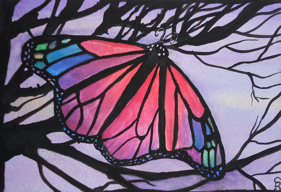 Butterfly Painting - Butterfly Garden by Shawn Brandon