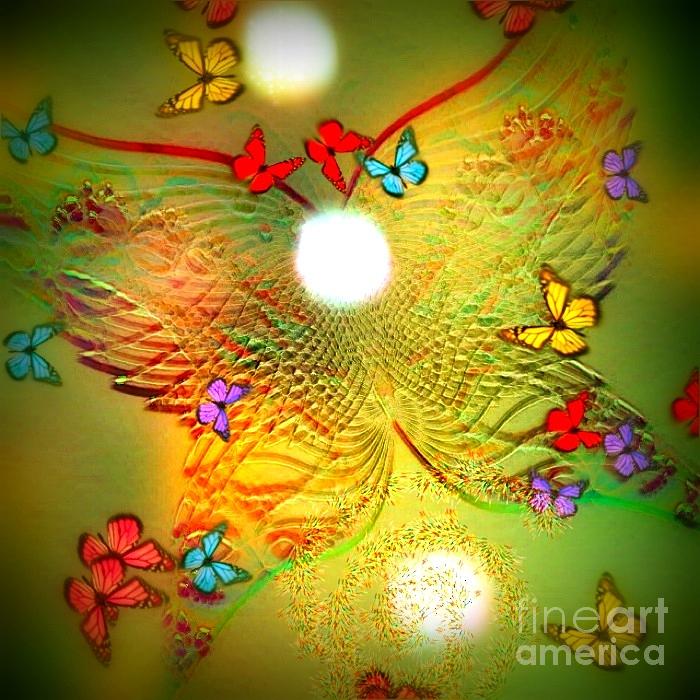 Butterfly Digital Art - Butterfly by Josie Kay