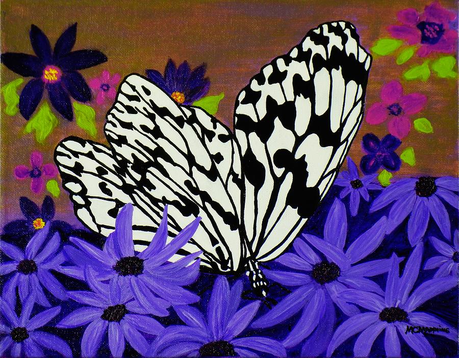 Butterfly Heaven Painting by Celeste Manning