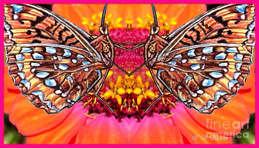 Butterfly Jig Mixed Media by Kimberlee Baxter