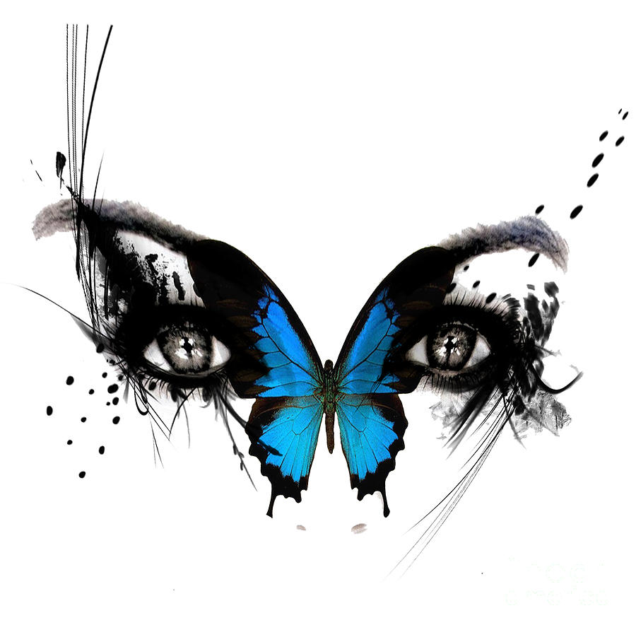 Butterfly Look 2 Digital Art