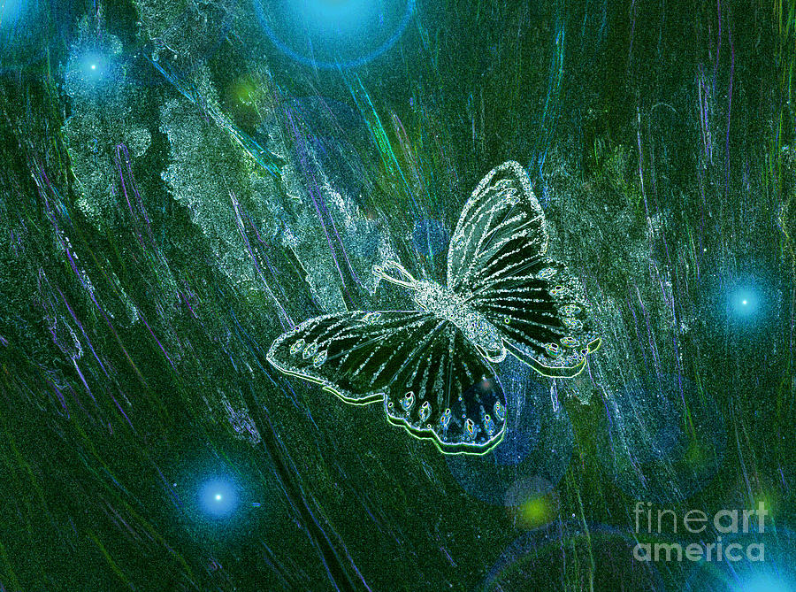 Vincent Van Gogh Painting - Butterfly Magic by jrr by First Star Art