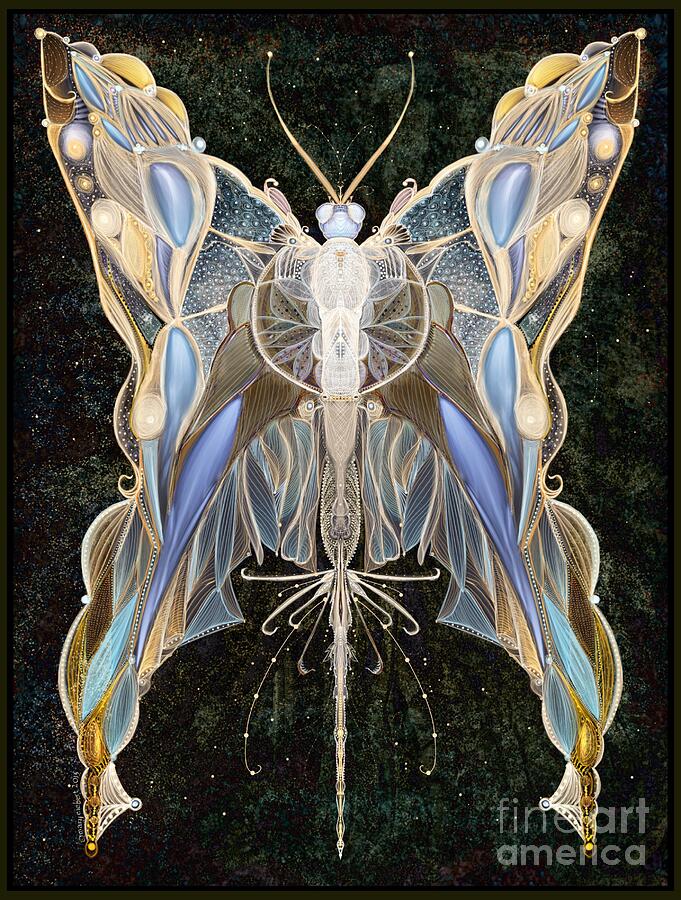 Butterfly Nebula Digital Art by Mary Eichert