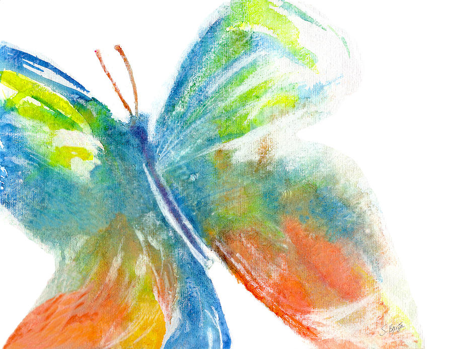 Butterfly Painting - Butterfly by Stephanie  Kriza