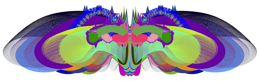 Butterfly Digital Art - Butterfly - Ticker Symbol CSCO by Stephen Coenen