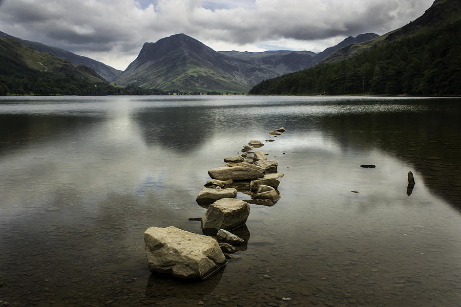 Buttermere towards Fleetwith Pike Photograph by Stuart Gennery - Fine ...