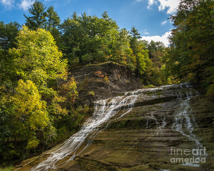 Buttermilk Falls Photograph by John Naegely Fine Art America