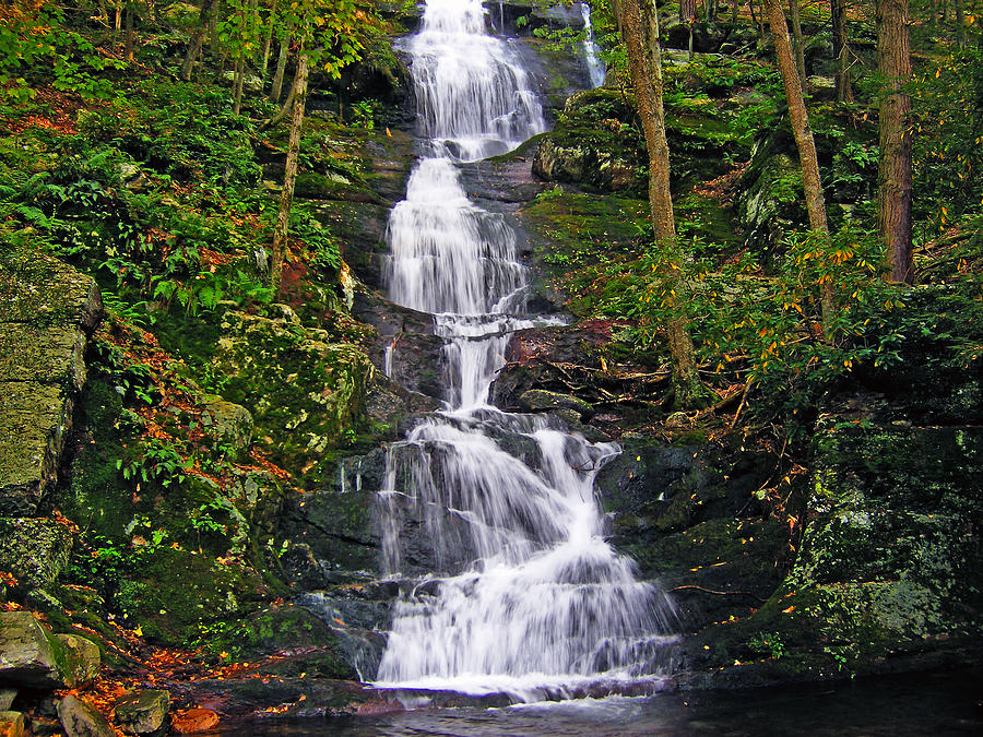 Fall Photograph - Buttermilk Falls by Sheila Savage