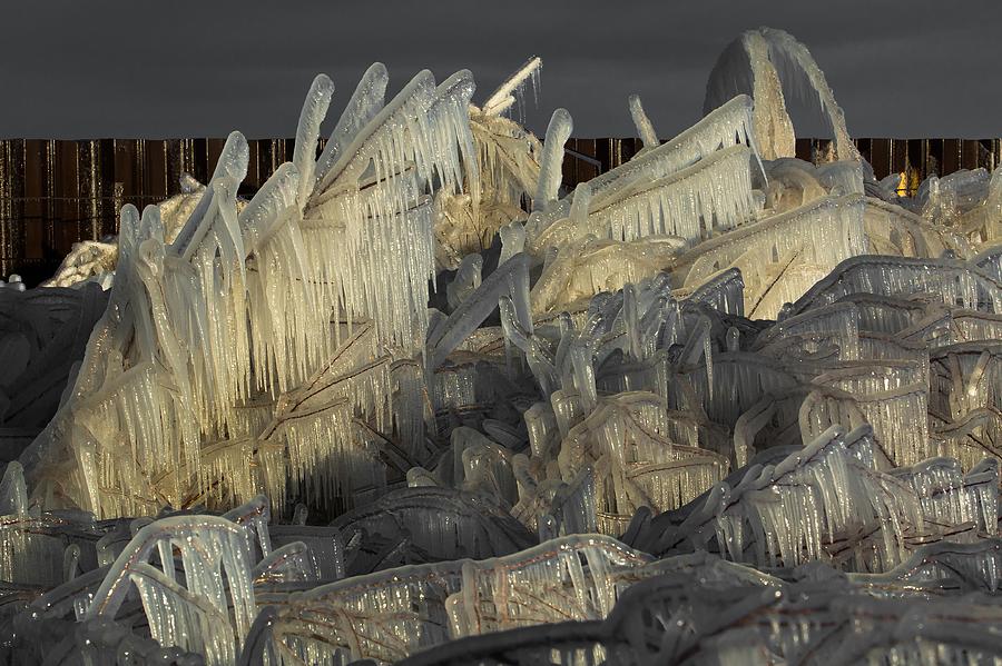Butterscotch Ice Photograph by Jeffrey Ewig