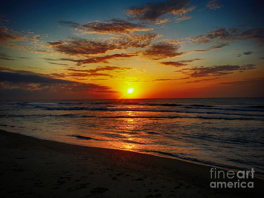 Buxton North Carolina Sunrise Photograph by Tony Cooper