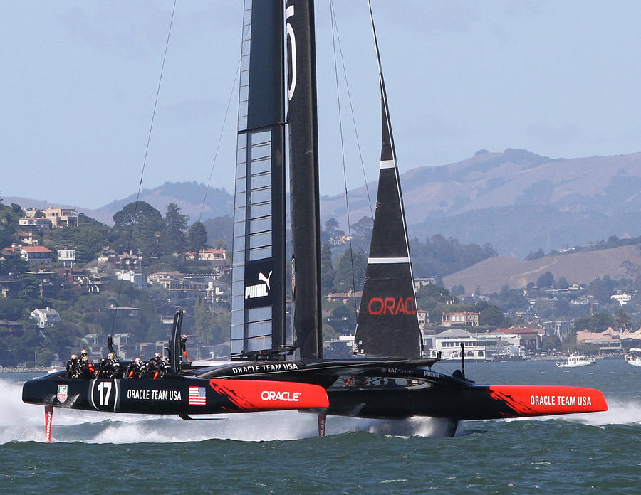 Oracle Americas Cup 34 #4 Photograph by Steven Lapkin
