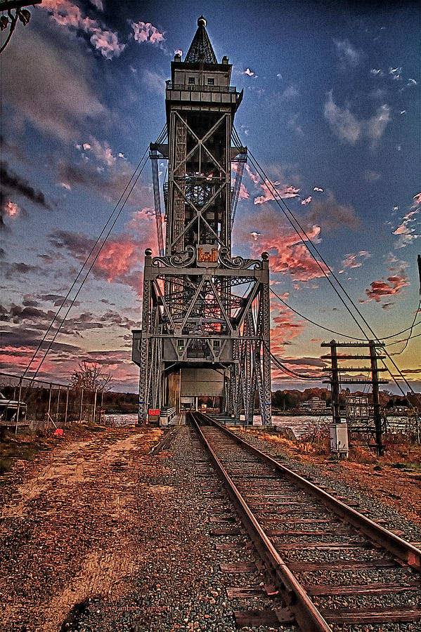 Buzzards Bay Railroad Bridge  Photograph by Constantine Gregory