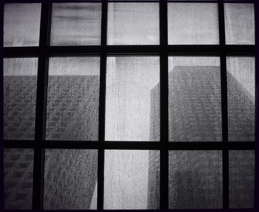 BW Monolith Film Noir Skylight II Photograph by Tony Grider